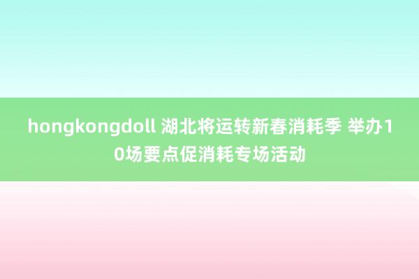 hongkongdoll 湖北将运转新春消耗季 举办10场要点促消耗专场活动